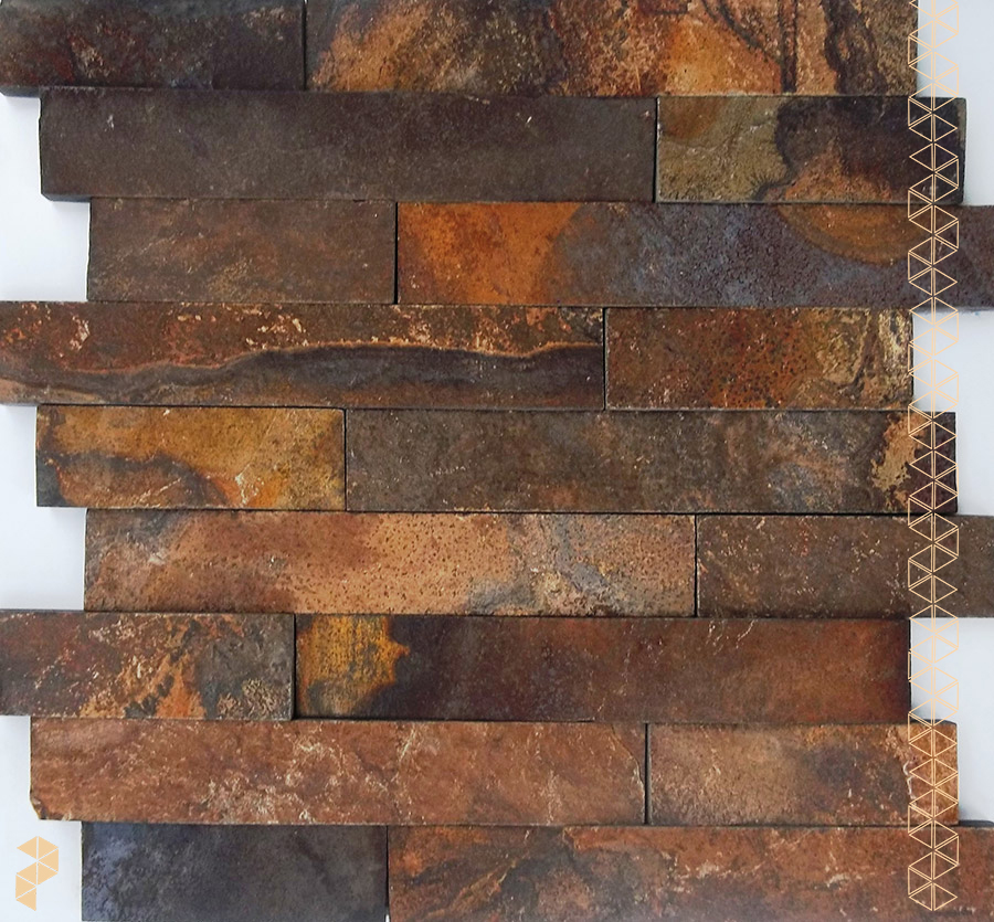 Pedra Ferro | O que é? Como é Vendido? Conheça os Modelos 5 mosaico de pedra ferro telado
