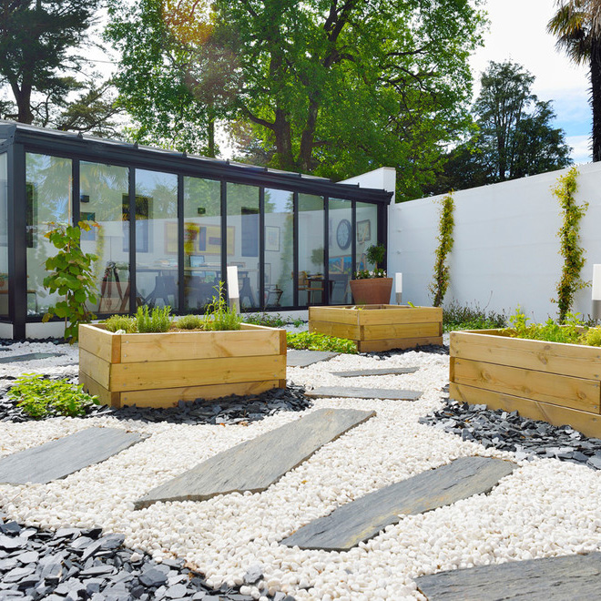 Pisos e Caminhos para seu Jardim 23 pedras decorativas seixos pisantes para paisagismo no jardim