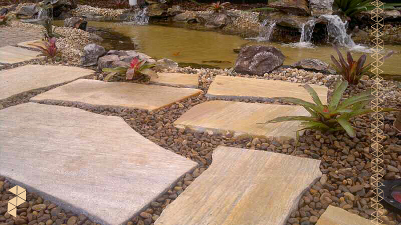 Pisos e Caminhos para seu Jardim 14 pisante de jardim sao tome caco irregular piso de pedra curitiba sao paulo 2