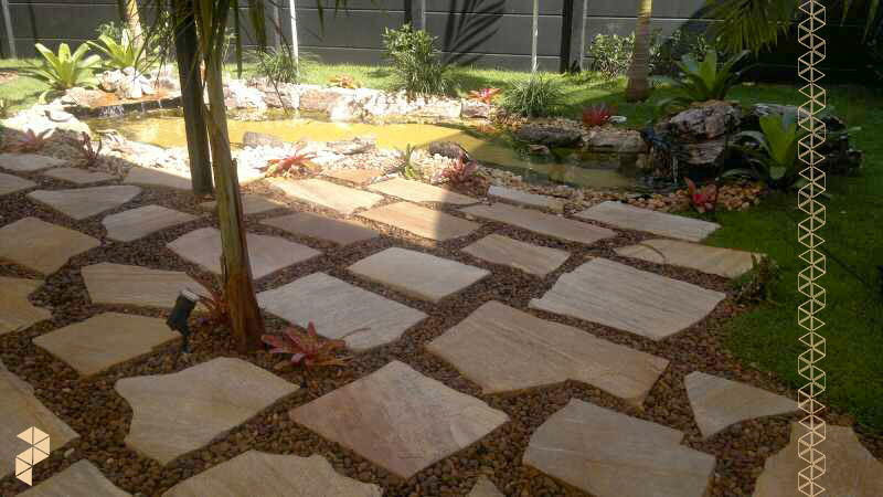 Pisos e Caminhos para seu Jardim 13 pisante de jardim sao tome caco irregular piso de pedra curitiba sao paulo 3
