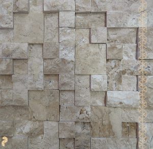 Mosaic Code. 9090 – Travertine marble